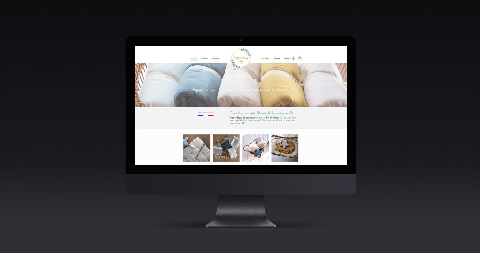 Site e-commerce Capuchon